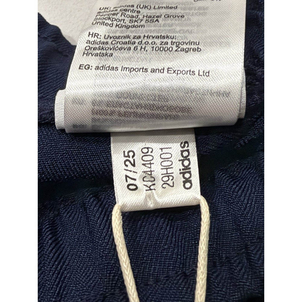 adidas CA ICON TP Mens M Collegiate Navy Track Pants Slim Fit Soccer KC4409 - Picture 12 of 14